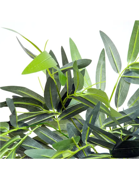 Outsunny 6ft Artificial Bamboo Tree Plant Greenery in A Pot for Home Office Planter 1.8M