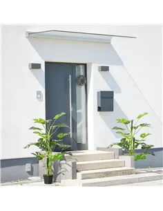 Outsunny 100cm/3.3FT Artificial Monstera Tree Decorative Cheese Plant 21 Leaves with Nursery Pot, Fake Tropical Palm Tree for In 2