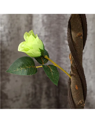 Outsunny Set of Two Faux Rose Trees - Green