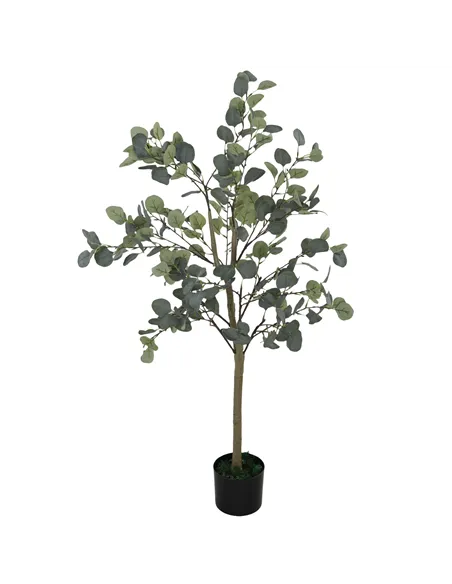 Outsunny 35.5" Topiary Trees Artificial Faux Fakes Spiral Plant Green Cedar Tree Indoor Decor with Nursery Pot