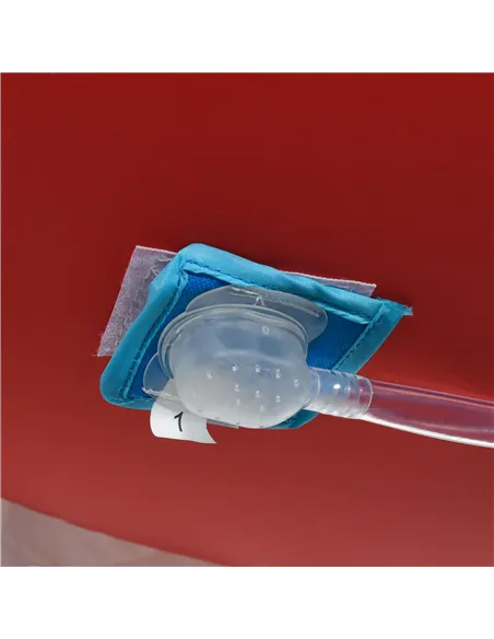 Outsunny 6 in 1 Shark-Themed Bouncy Castle, Inflatable Water Park, with Slide, Pool, Trampoline, Blower, for Ages 3-8 Years