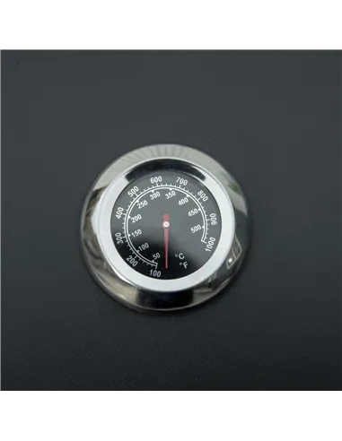 Outsunny 3 Burner Gas BBQ Grill Outdoor Portable Barbecue Trolley w/ Warming Rack, Side Shelves, Storage Cabinet, Thermometer, C