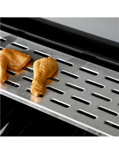 Outsunny 12kW Deluxe Duo Gas BBQ, with Grill, Plancha and Side Burner - Black