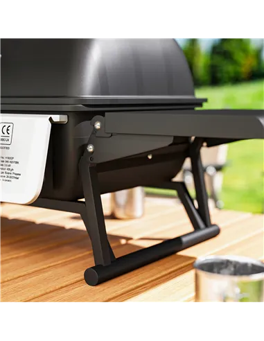 Outsunny Two-Burner Compact Gas Grill - Black
