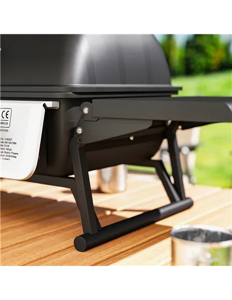 Outsunny Two-Burner Compact Gas Grill - Black