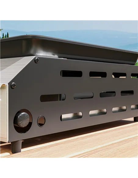 Outsunny Four Burner Portable Gas Grill