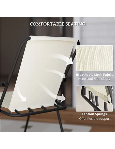 Outsunny 4 Seater Garden Furniture Set, 6 Pieces Garden Table and Chairs with Parasol, Outdoor Garden Dining Set with Folding Ch