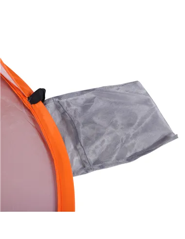 Outsunny Fibreglass Frame 2 Person Pop-Up Lightweight Camping Tent Orange