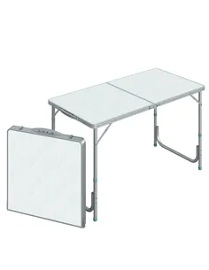 Outsunny Portable Aluminum Foldable Table