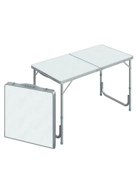 Outsunny Portable Aluminum Foldable Table
