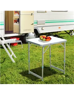 Outsunny Patio Foldable Picnic Table-Silver 2