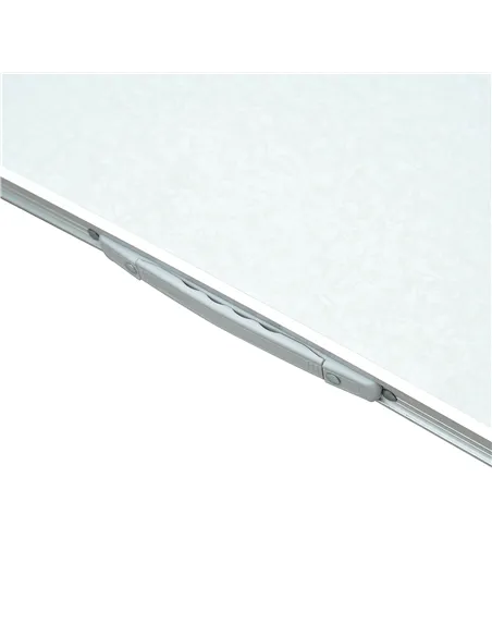 Outsunny Patio Foldable Picnic Table-Silver