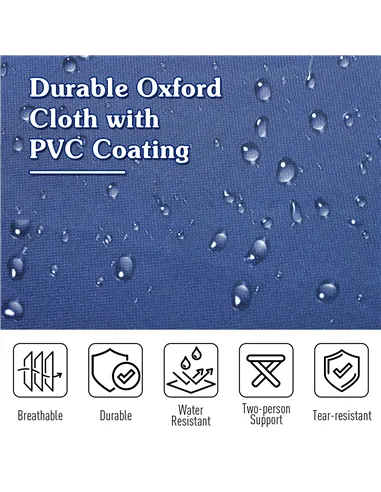 Outsunny Single Person Camping Bed Folding Cot Outdoor Patio Portable Military Sleeping Bed Travel Guest Leisure Fishing with Si