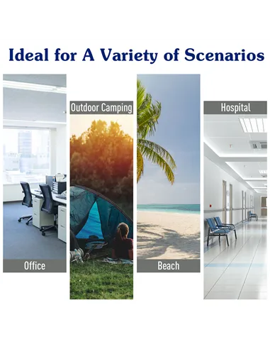 Outsunny Single Person Camping Bed Folding Cot Outdoor Patio Portable Military Sleeping Bed Travel Guest Leisure Fishing with Si