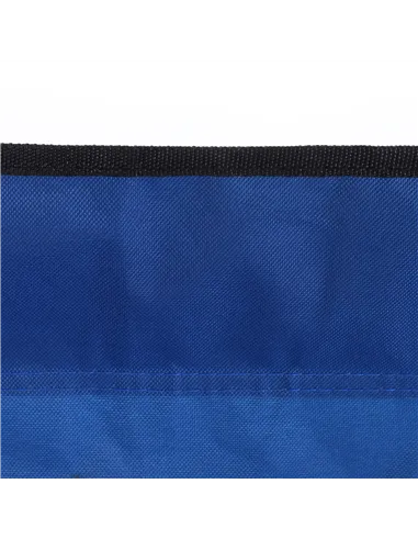 Outsunny 6 Seat Folding Sports Bench Portable Sports Team Bench Spectator Chair with Cooler Bag and Carrying Bag for Outdoor Pic