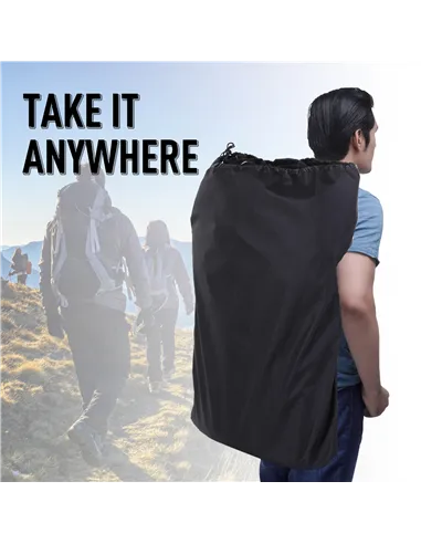 Outsunny 6 Seat Folding Sports Bench Portable Sports Team Bench Spectator Chair with Cooler Bag and Carrying Bag for Outdoor Pic