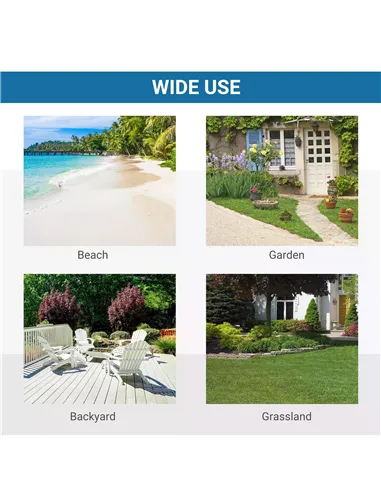 Outsunny Beach Tent for 1-2 Person Pop-up Design with 2 Mesh Windows & 2 Doors Sky Blue