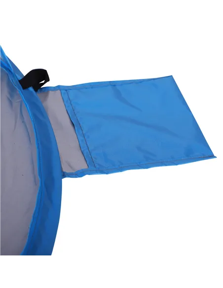 Outsunny Fibreglass Frame 2 Person Pop-Up Lightweight Camping Tent Blue