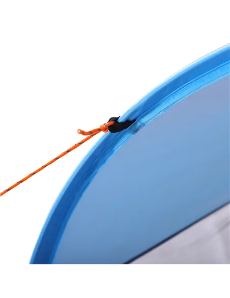 Outsunny Fibreglass Frame 2 Person Pop-Up Lightweight Camping Tent Blue