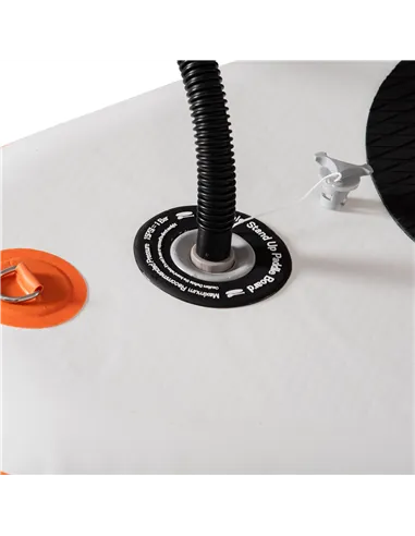 Outsunny 10'6" x 30" x 6" Inflatable Stand Up Paddle Board, Non-Slip & Ultra-Light Deck with Adj Paddle, ISUP Accessories, Pump 