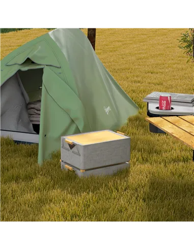 Outsunny Double Layer Camping Tent, 1-2 Man Backpacking Tent with Carry Bag, 2000mm Waterproof and Lightweight, Green