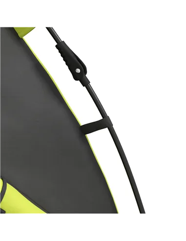 Outsunny Two-Man One Room Camping Tent, with Accessories - Green