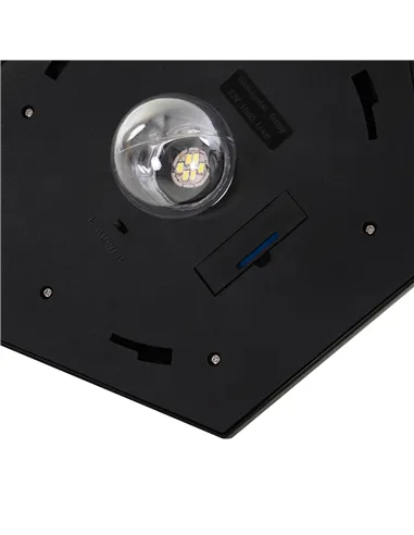 Outsunny Outdoor Garden Solar Post Lamp Sensor Light  LED Lantern Bollard Pathway Torch Light 1.77m Tall