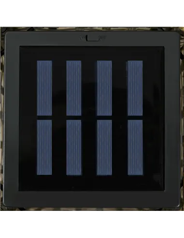 Outsunny Outdoor Rattan Solar Lantern, Brushed PE Wicker Patio Garden Lantern wtih Auto On/Off Solar Powered LED Lights for Indo