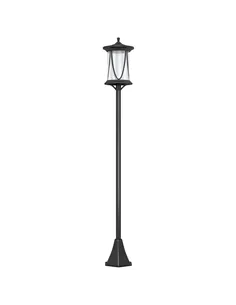 Outsunny Solar Lamp Post Light, 1.3 M LED Outdoor Street Light, Waterproof IP44 for Patio, Garden, Pathway, Cool White