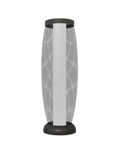 Outsunny Garden Solar Lamp, 71.5 cm Tall Metal Floor Lamp, Auto On/Off LED Solar Garden Light with Metal Wire Shade, IP44 for Ou