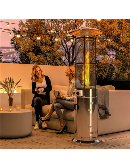 Outsunny 11Kw Adjustable Heat Gas Patio Heater