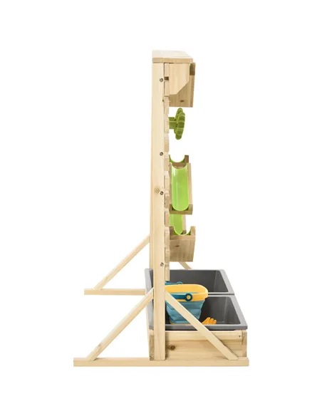 Outsunny Outdoor Kids Running Water and Sand Playset, with 18 Accessories