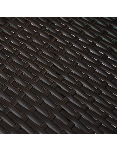 Outsunny 2 Pieces Outdoor PE Rattan Dining Chairs Set with Cushion, Garden Armchair with Armrests, High Backrest, Metal Frame Pa