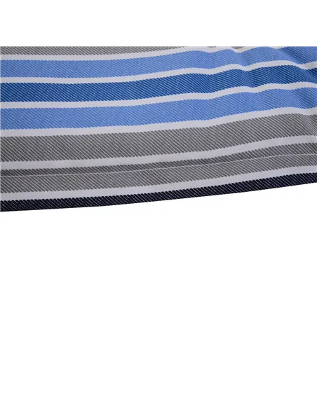 Outsunny Polyester Set Of 2 Swing Chair Cushion Blue Stripes