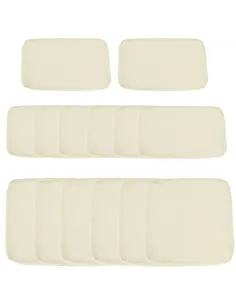 Outsunny Replacement Cushion Covers for Garden Sofa Set, Garden Rattan Sofa Cushion Polyester Cover Replacement Outdoor - No Cus