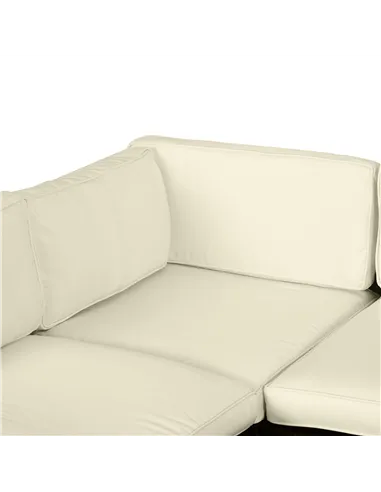 Outsunny Replacement Cushion Covers for Garden Sofa Set, Garden Rattan Sofa Cushion Polyester Cover Replacement Outdoor - No Cus