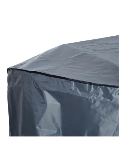 Outsunny Garden Furniture Cover, Waterproof Windproof 420D Heavy Duty Oxford Fabric    Rattan Furniture Cover, Rectangular Outdo