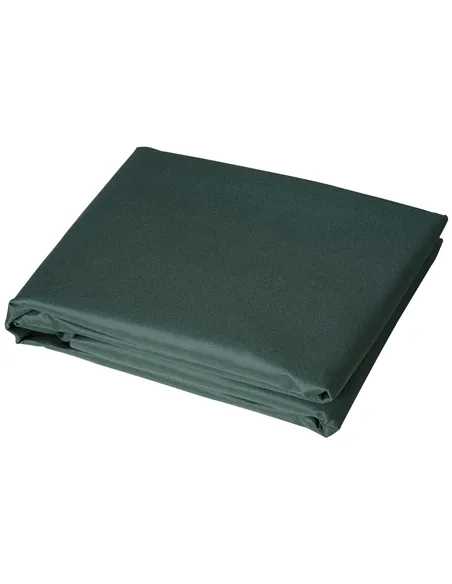 Outsunny 205 x 124cm Three-Seater Swing Chair Protective Cover Deep Green