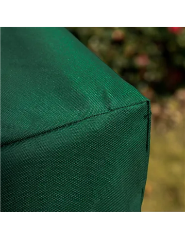 Outsunny 3-Seat Outdoor Garden Swing Chair Protective Cover Water UV Resistant, 240L x 133Wcm, Green