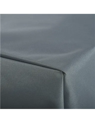 Outsunny Rectangular Patio Garden Furniture Cover Waterproof for 3 Seater Sofa Bistro Set, UV Resistant Protection 600D Oxford F