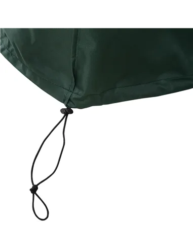 Outsunny Large Patio Garden Furniture Set Cover 600D Oxford Square Waterproof, 230 x 230 x 70 cm, Green