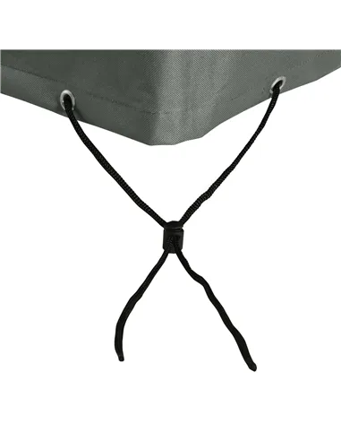 Outsunny 600D Oxford Outdoor Garden Furniture Sofa Set Cover, Waterproof Anti-UV Rattan Sun Lounger Protection Protector Cover, 