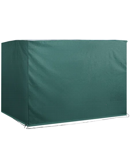 Outsunny Patio 3 Seater Swing Chair Bench Cover Outdoor Garden Furniture Rain Protection Cover Protector Waterproof Anti-UV, 215