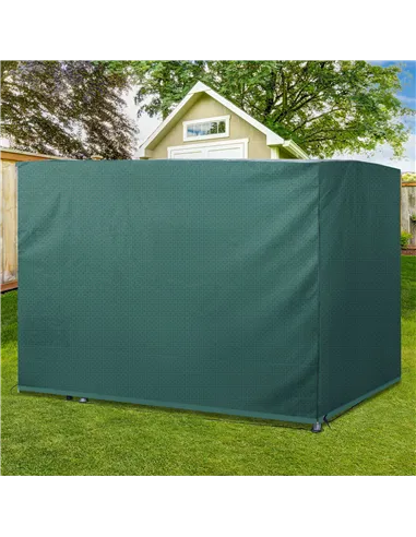 Outsunny Patio 3 Seater Swing Chair Bench Cover Outdoor Garden Furniture Rain Protection Cover Protector Waterproof Anti-UV, 215