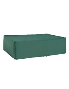 Outsunny Garden Furniture Cover, Oxford Fabric Outdoor Rectangular Rattan Furniture Cover with PE Coating, Waterproof, Windproof