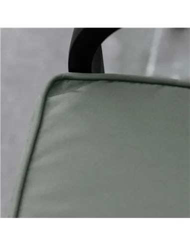 Outsunny Garden Bench Cushion 2 Seater Loveseat Seat Pad for Patio Swing Furniture for Indoor & Outdoor Use, 120 x 50 x 8 cm, Gr