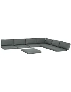 Outsunny Set of 14 Dining Set Cushions - Grey