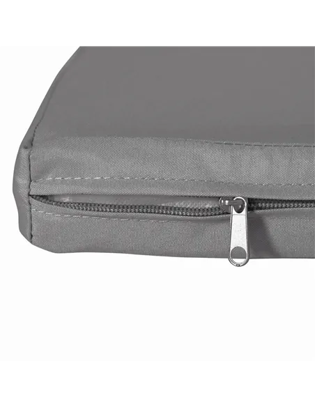 Outsunny Outdoor Seat Cushion Pads for Rattan Furniture, 3 PCs Garden Furniture Cushions, Dark Grey