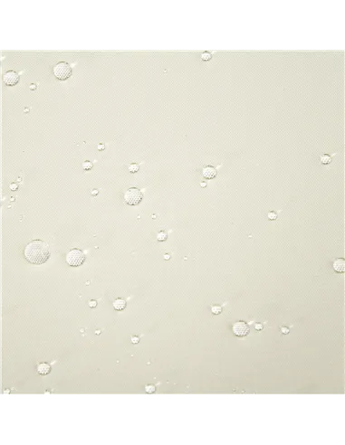 Outsunny Set of 2 Sun Lounger Cushions, Replacement Cushions for Rattan Furniture with Ties, 196 x 55 cm, Cream White