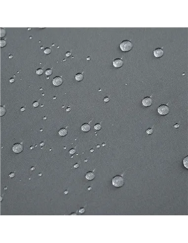 Outsunny Set of 2 Sun Lounger Cushions, Replacement Cushions for Rattan Furniture with Ties, 196 x 55 cm, Dark Grey